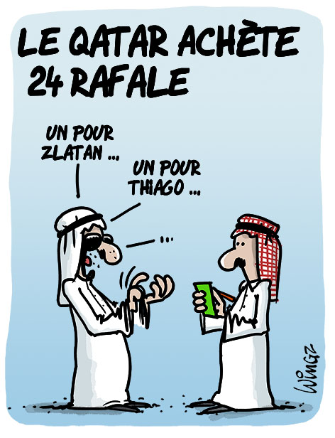 le qatar achète 24 rafale à la France