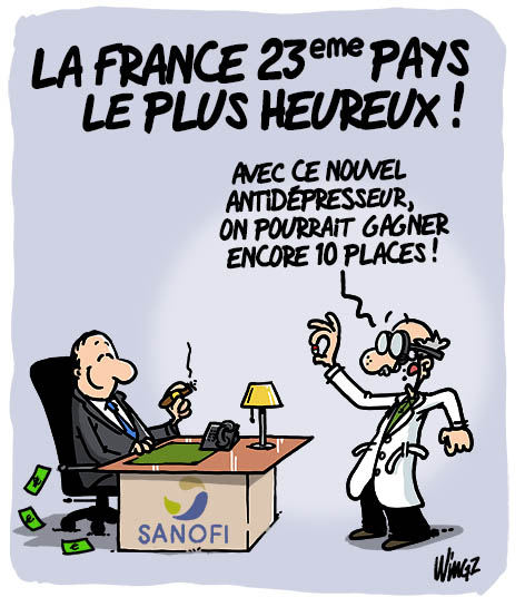 laboratoire français antidépresseurs